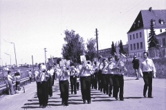 1974 Festzug in Herzogenaurach - Dirigent Fritz Mensching